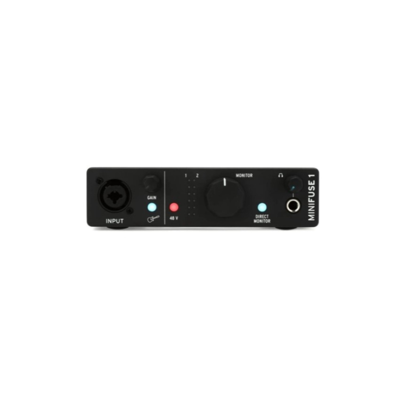 Arturia MiniFuse 1 USB Type-C Audio Interface - Black